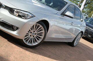 2014 BMW 328i F30 MY14 Upgrade Luxury Line Silver 8 Speed Automatic Sedan.