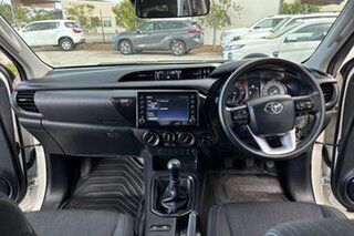 2021 Toyota Hilux GUN126R SR Double Cab White 6 speed Manual Utility