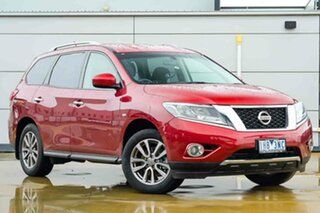 2015 Nissan Pathfinder R52 MY15 ST X-tronic 4WD Red 1 Speed Constant Variable Wagon.