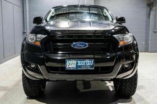2017 Ford Ranger PX MkII MY18 XLS 3.2 (4x4) Black 6 Speed Automatic Double Cab Pick Up