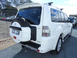 2010 Mitsubishi Pajero NT MY10 Exceed White 5 Speed Sports Automatic Wagon.
