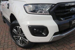 2020 Ford Ranger PX MkIII MY21.25 Wildtrak 3.2 (4x4) White 6 Speed Manual Double Cab Pick Up.