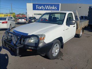 2010 Mazda BT-50 09 Upgrade Boss B2500 DX White 5 Speed Manual Cab Chassis