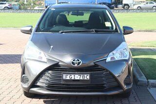 2017 Toyota Yaris NCP130R Ascent Graphite 4 Speed Automatic Hatchback