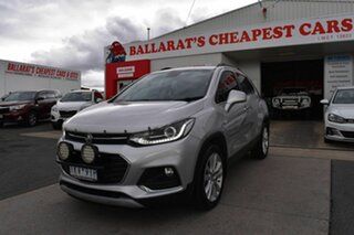 2017 Holden Trax TJ MY17 LT Silver 6 Speed Automatic Wagon.