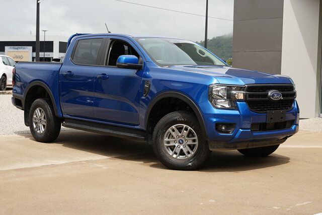 Used Ford Ranger PY 2022MY XLS Townsville, 2022 Ford Ranger PY 2022MY XLS Blue 10 Speed Sports Automatic Double Cab Pick Up