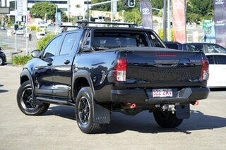 2019 Toyota Hilux GUN126R Rugged X Double Cab Eclipse Black 6 Speed Sports Automatic Utility.