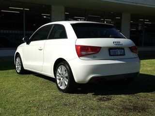 2011 Audi A1 8X MY11 Ambition S Tronic White 7 Speed Sports Automatic Dual Clutch Hatchback