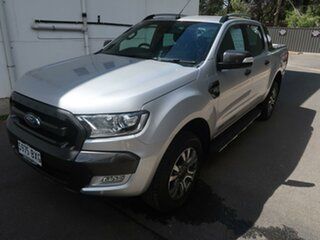 2018 Ford Ranger PX MkII 2018.00MY Wildtrak Double Cab Silver 6 Speed Sports Automatic Utility.