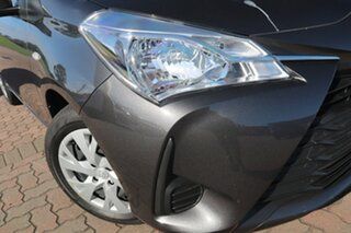 2017 Toyota Yaris NCP130R Ascent Graphite 4 Speed Automatic Hatchback.