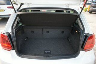 2015 Volkswagen Polo 6R MY16 81 TSI Comfortline White 7 Speed Auto Direct Shift Hatchback