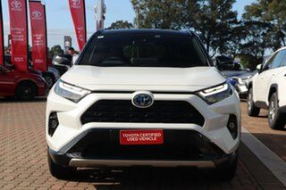 2023 Toyota RAV4 Axah54R XSE eFour Frosted White 6 Speed Constant Variable Wagon
