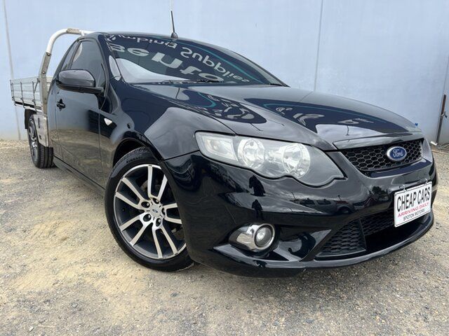 Used Ford Falcon FG Upgrade XR6 Hoppers Crossing, 2011 Ford Falcon FG Upgrade XR6 Black 6 Speed Manual Utility