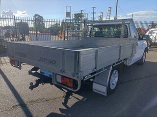 2010 Mazda BT-50 09 Upgrade Boss B2500 DX White 5 Speed Manual Cab Chassis.