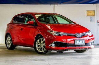 2017 Toyota Corolla ZRE182R Ascent Sport S-CVT Red 7 Speed Constant Variable Hatchback.