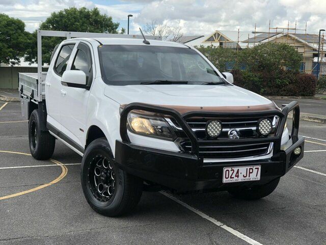 Used Holden Colorado RG MY18 LS Crew Cab Chermside, 2017 Holden Colorado RG MY18 LS Crew Cab White 6 Speed Sports Automatic Cab Chassis