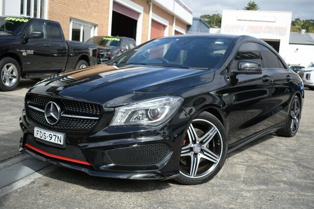 Used Mercedes-Benz CLA250 117 4Matic Narrabeen, 2014 Mercedes-Benz CLA250 117 4Matic Black 7 Speed Automatic Coupe