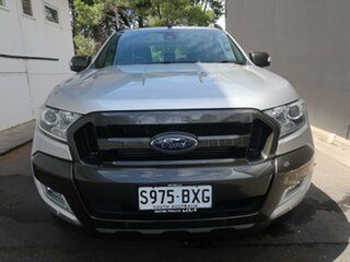 2018 Ford Ranger PX MkII 2018.00MY Wildtrak Double Cab Silver 6 Speed Sports Automatic Utility.