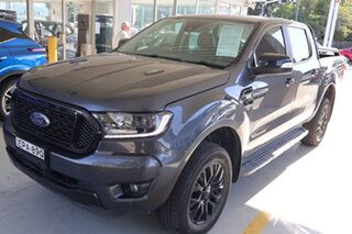 2021 Ford Ranger PX MkIII 2021.75MY FX4 Grey 6 Speed Manual Double Cab Pick Up.