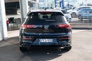 2023 Volkswagen Golf 8 MY23 110TSI R-Line Deep Black 8 Speed Sports Automatic Hatchback