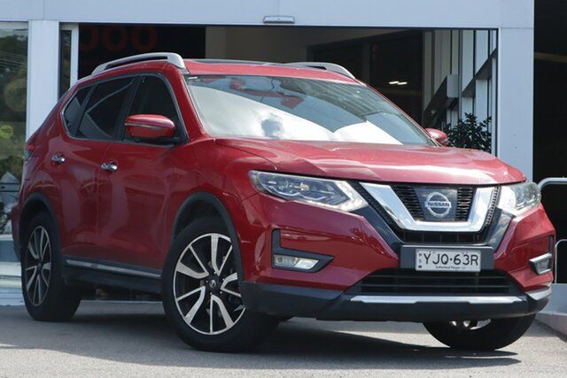 Used Nissan X-Trail T32 Series III MY20 Ti X-tronic 4WD Sutherland, 2020 Nissan X-Trail T32 Series III MY20 Ti X-tronic 4WD Red 7 Speed Constant Variable Wagon
