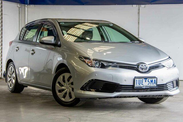 Used Toyota Corolla ZRE182R Ascent S-CVT Laverton North, 2017 Toyota Corolla ZRE182R Ascent S-CVT Silver 7 Speed Constant Variable Hatchback
