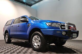 2017 Ford Ranger PX MkII XLT Double Cab Winning Blue 6 speed Automatic Utility.