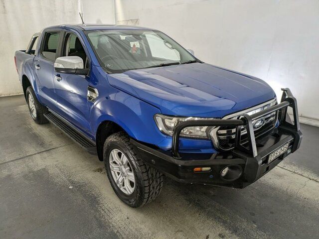 Used Ford Ranger PX MkII 2018.00MY XLT Double Cab Maryville, 2018 Ford Ranger PX MkII 2018.00MY XLT Double Cab Blue Utility