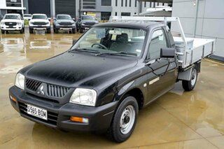 2004 Mitsubishi Triton MK MY05 GL 4x2 Black 5 Speed Manual Cab Chassis