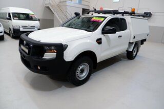 2017 Ford Ranger PX MkII 2018.00MY XL White 6 Speed Sports Automatic Cab Chassis.
