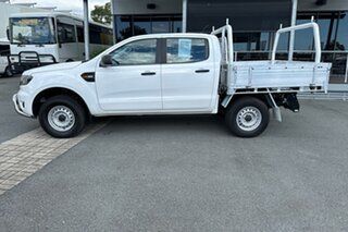 2019 Ford Ranger PX MkIII 2019.75MY XL White 6 speed Manual Double Cab Chassis