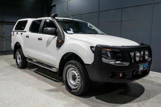 2013 Ford Ranger PX XL 3.2 (4x4) White 6 Speed Automatic Double Cab Pick Up