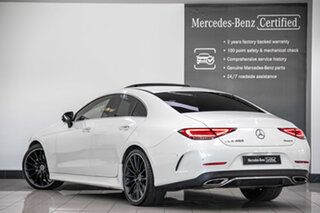 2018 Mercedes-Benz CLS-Class C257 CLS450 Coupe 9G-Tronic PLUS 4MATIC Diamond White 9 Speed.