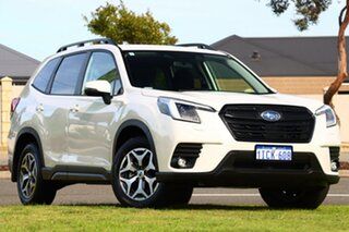 2023 Subaru Forester S5 MY24 2.5i CVT AWD Crystal White 7 Speed Constant Variable Wagon.