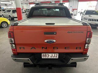 2013 Ford Ranger PX Wildtrak Double Cab Orange 6 Speed Sports Automatic Utility