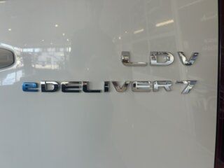 2023 LDV Edeliver 7 EV65D Low Roof LWB Blanc White 1 Speed Reduction Gear Van