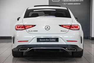 2018 Mercedes-Benz CLS-Class C257 CLS450 Coupe 9G-Tronic PLUS 4MATIC Diamond White 9 Speed