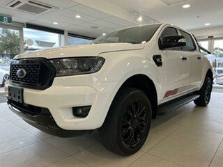 2021 Ford Ranger PX MkIII 2021.75MY FX4 White 10 Speed Sports Automatic Double Cab Pick Up.