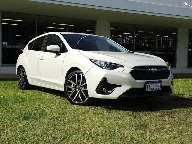 Demo Subaru Impreza G6 MY24 2.0S Lineartronic AWD Victoria Park, 2023 Subaru Impreza G6 MY24 2.0S Lineartronic AWD White 8 Speed Constant Variable Hatchback