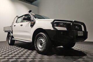 2019 Ford Ranger PX MkIII 2019.00MY XL White 6 speed Automatic Double Cab Chassis.