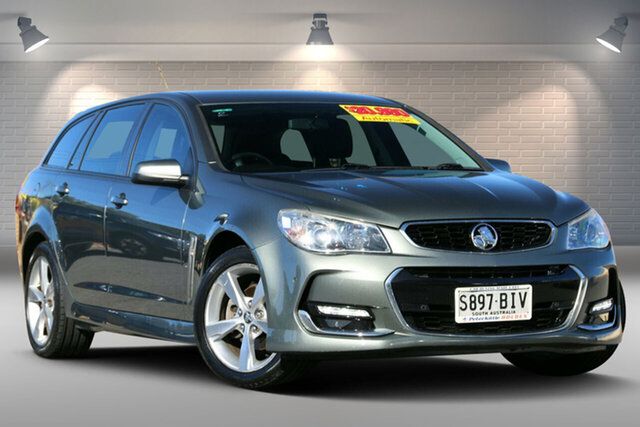 Used Holden Commodore VF MY15 SV6 Sportwagon Gepps Cross, 2015 Holden Commodore VF MY15 SV6 Sportwagon Grey 6 Speed Sports Automatic Wagon