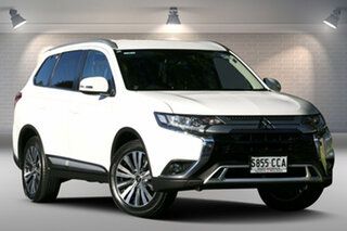 2019 Mitsubishi Outlander ZL MY20 LS 2WD White 6 Speed Constant Variable Wagon.