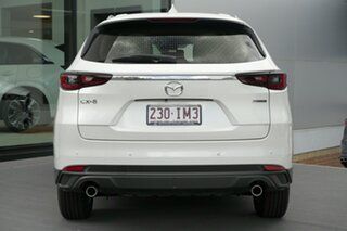 2023 Mazda CX-8 KG2WLA G25 SKYACTIV-Drive FWD Touring Rhodium White 6 Speed Sports Automatic Wagon