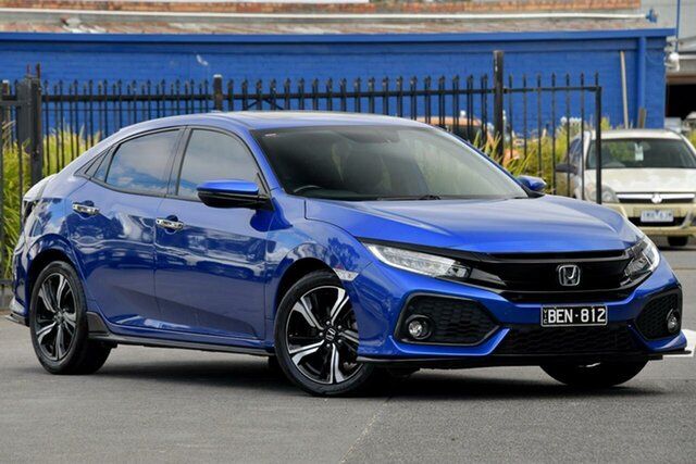 Used Honda Civic 10th Gen MY17 RS Vermont, 2017 Honda Civic 10th Gen MY17 RS Blue 1 Speed Constant Variable Hatchback