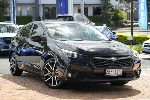 Demo Subaru Impreza G6 MY24 2.0S Lineartronic AWD Newstead, 2023 Subaru Impreza G6 MY24 2.0S Lineartronic AWD Crystal Black 8 Speed Constant Variable Hatchback