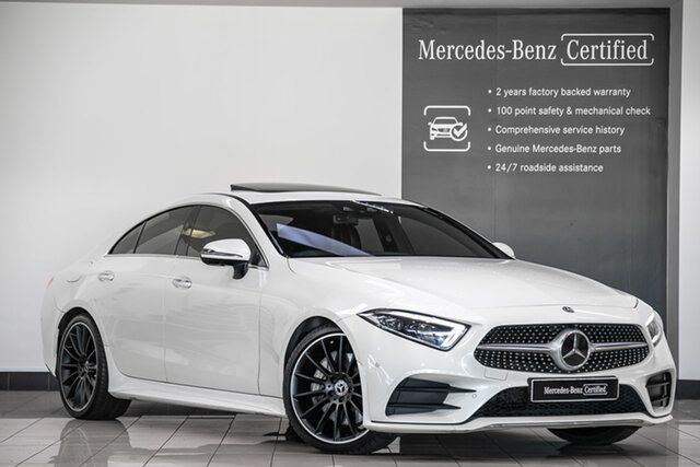 Certified Pre-Owned Mercedes-Benz CLS-Class C257 CLS450 Coupe 9G-Tronic PLUS 4MATIC Narre Warren, 2018 Mercedes-Benz CLS-Class C257 CLS450 Coupe 9G-Tronic PLUS 4MATIC Diamond White 9 Speed