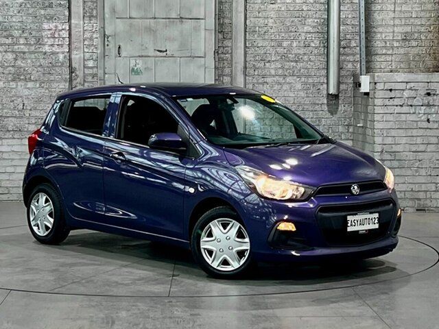 Used Holden Spark MP MY16 LS Mile End South, 2015 Holden Spark MP MY16 LS Purple 5 Speed Manual Hatchback