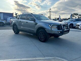 2021 Ford Ranger PX MkIII 2021.25MY Wildtrak Silver, Chrome 6 Speed Sports Automatic.