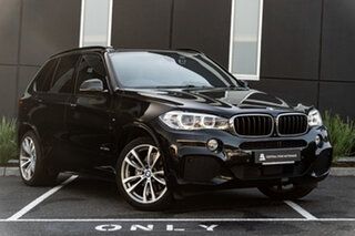 2018 BMW X5 F15 xDrive30d Black 8 Speed Sports Automatic Wagon.