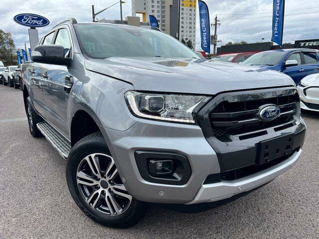 Used Ford Ranger PX MkIII 2021.25MY Wildtrak Phillip, 2021 Ford Ranger PX MkIII 2021.25MY Wildtrak Silver 10 Speed Sports Automatic Double Cab Pick Up